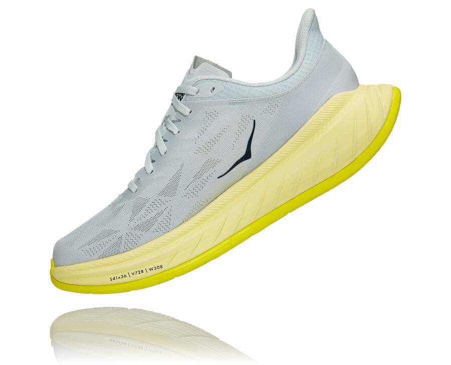 Tenis Hoka One One Hombre Blancos - Carbon X 2 - KLAO02145